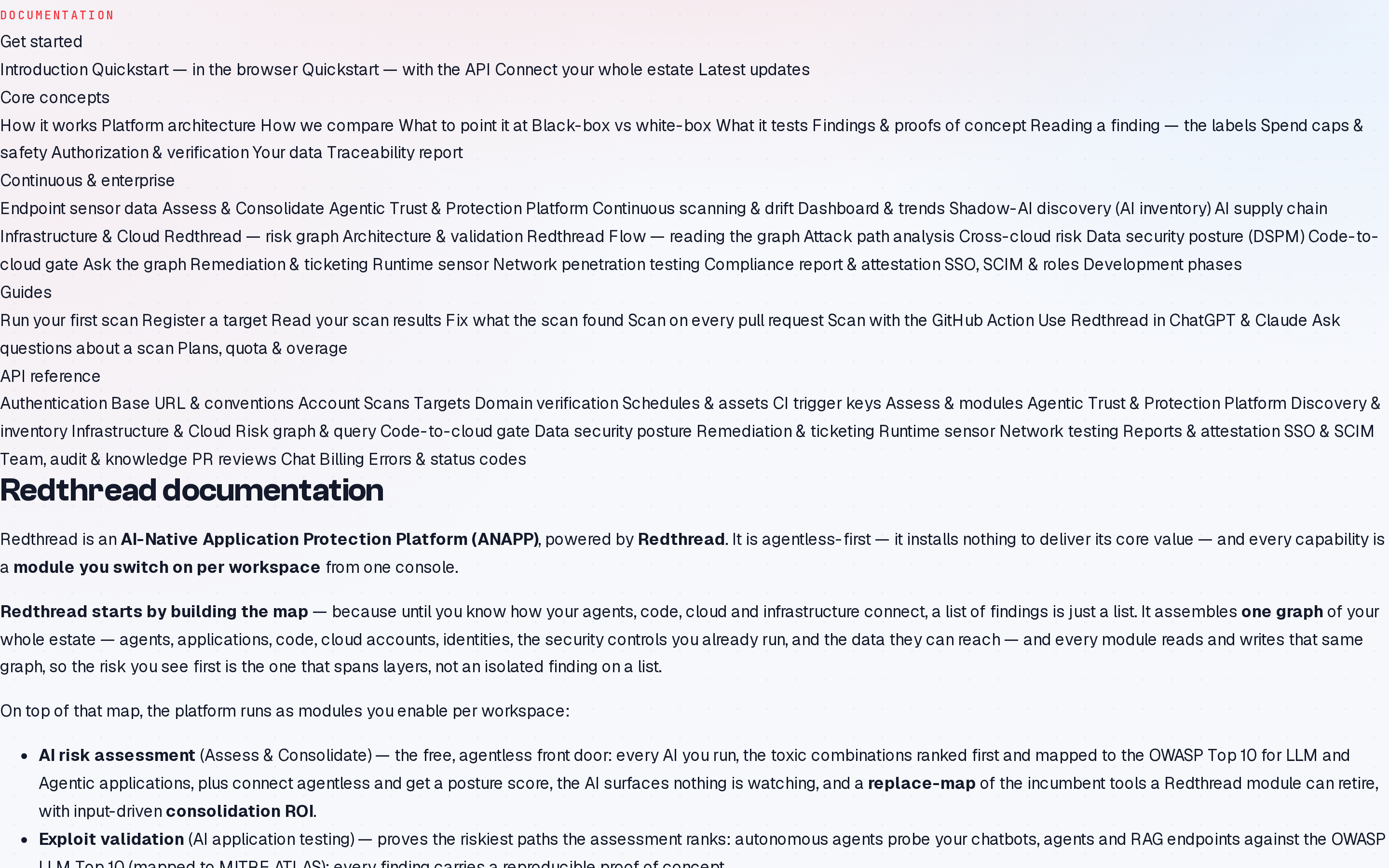 Redthread — docs