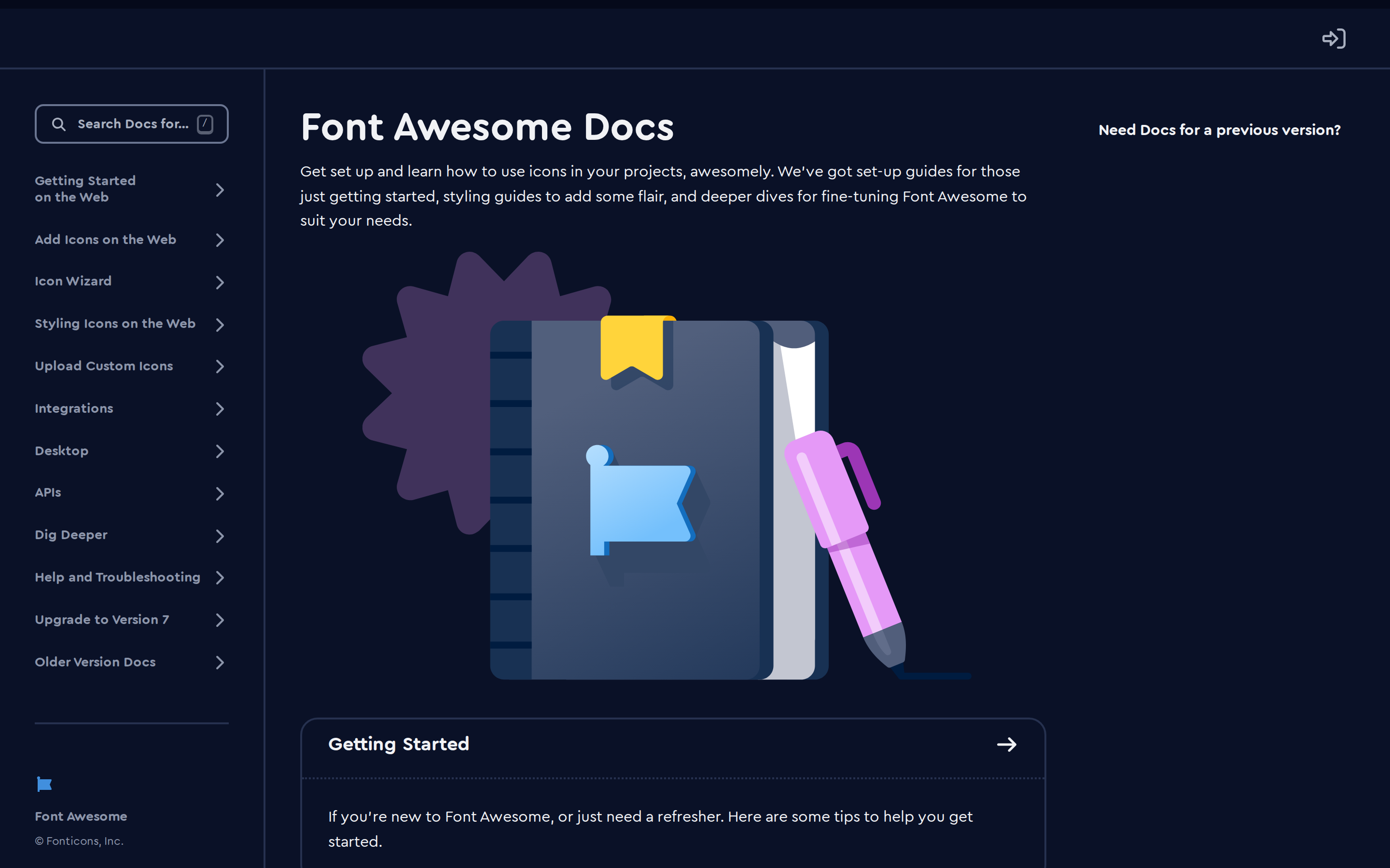 Font Awesome — docs