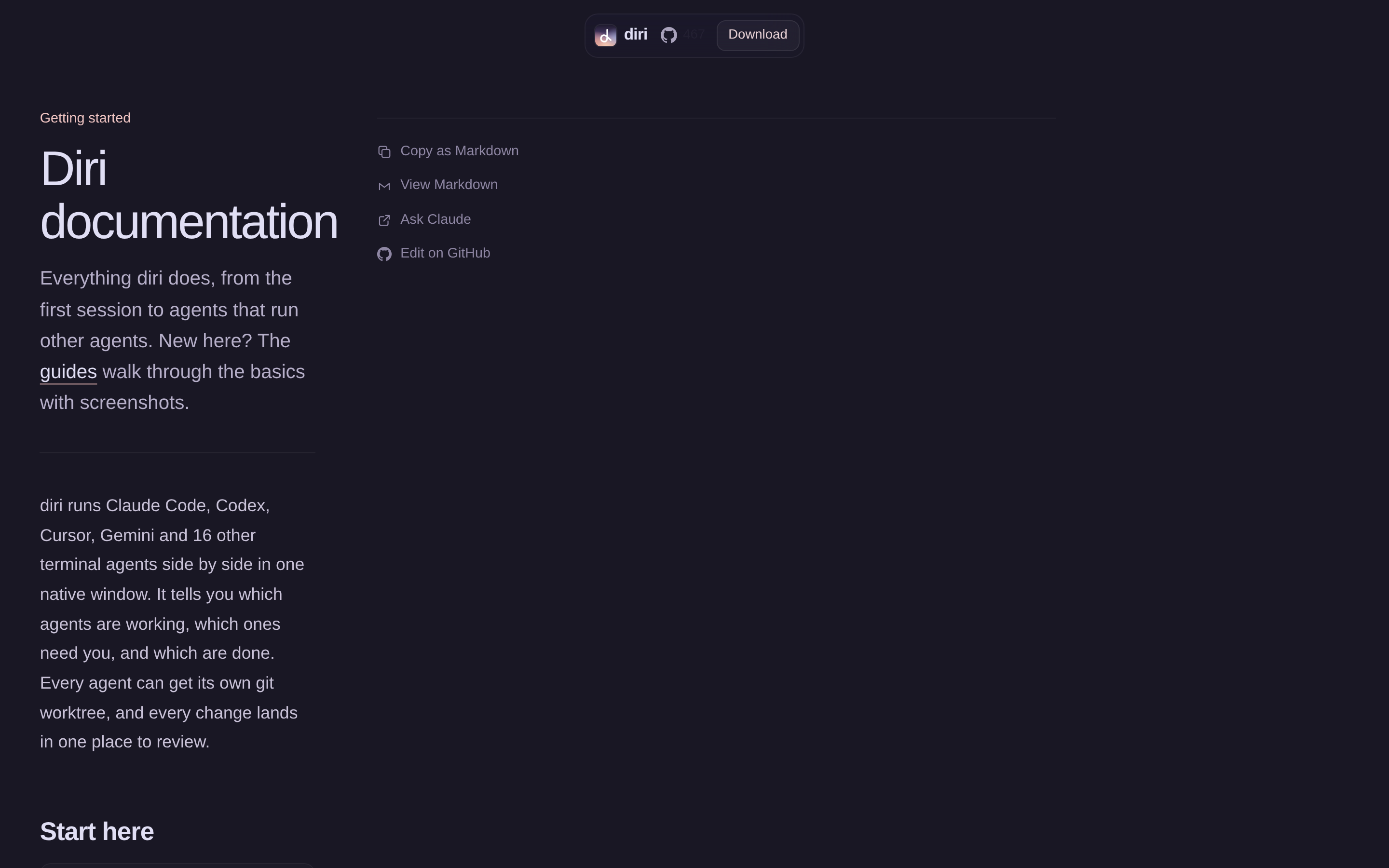 diri — docs