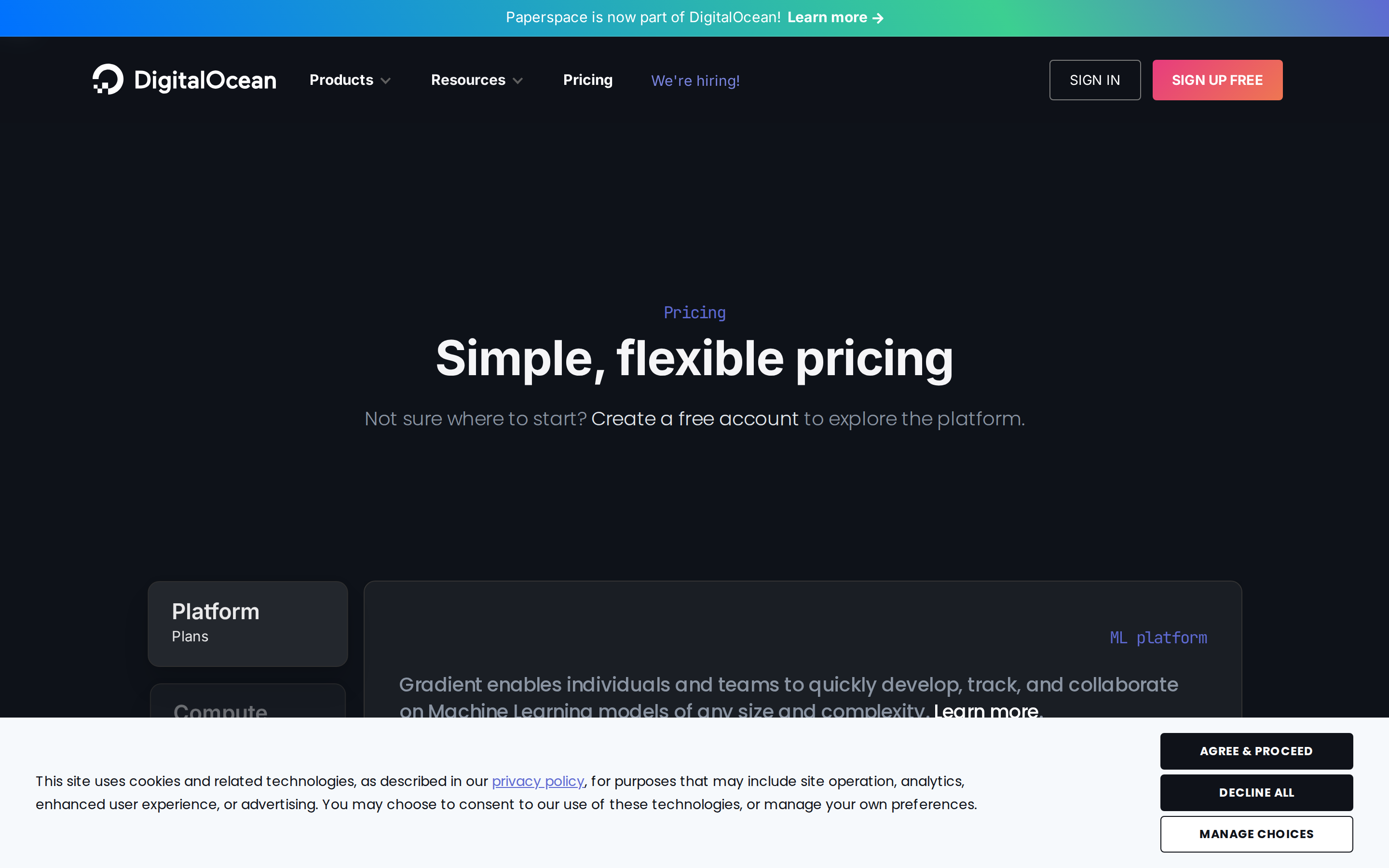 Paperspace App — pricing