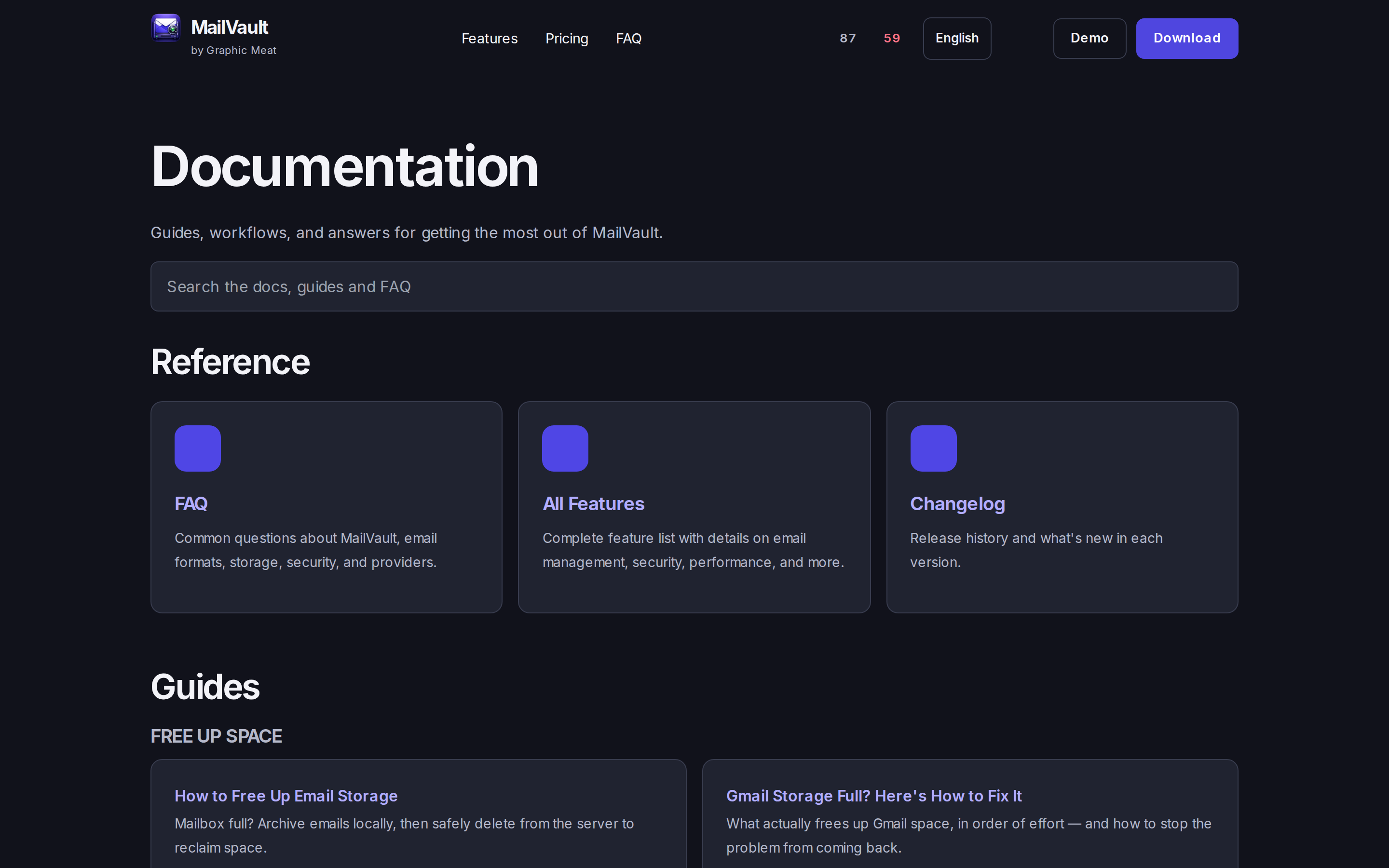 MailVault — docs