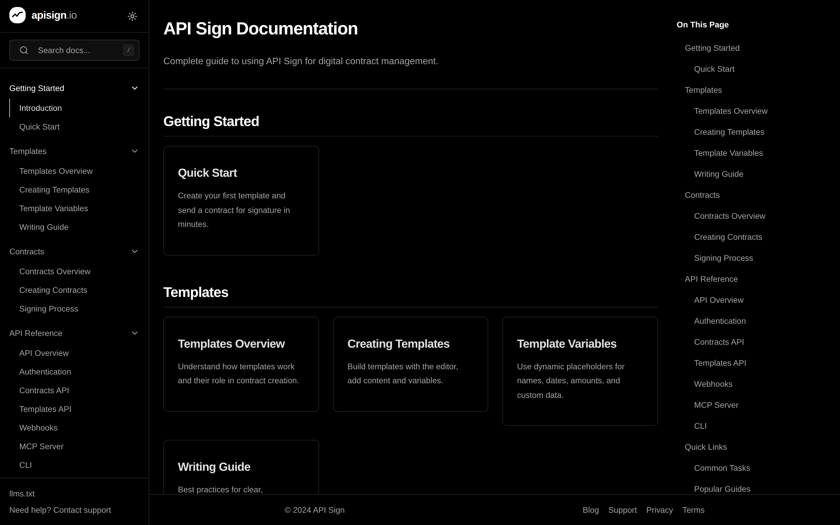 APISign — docs