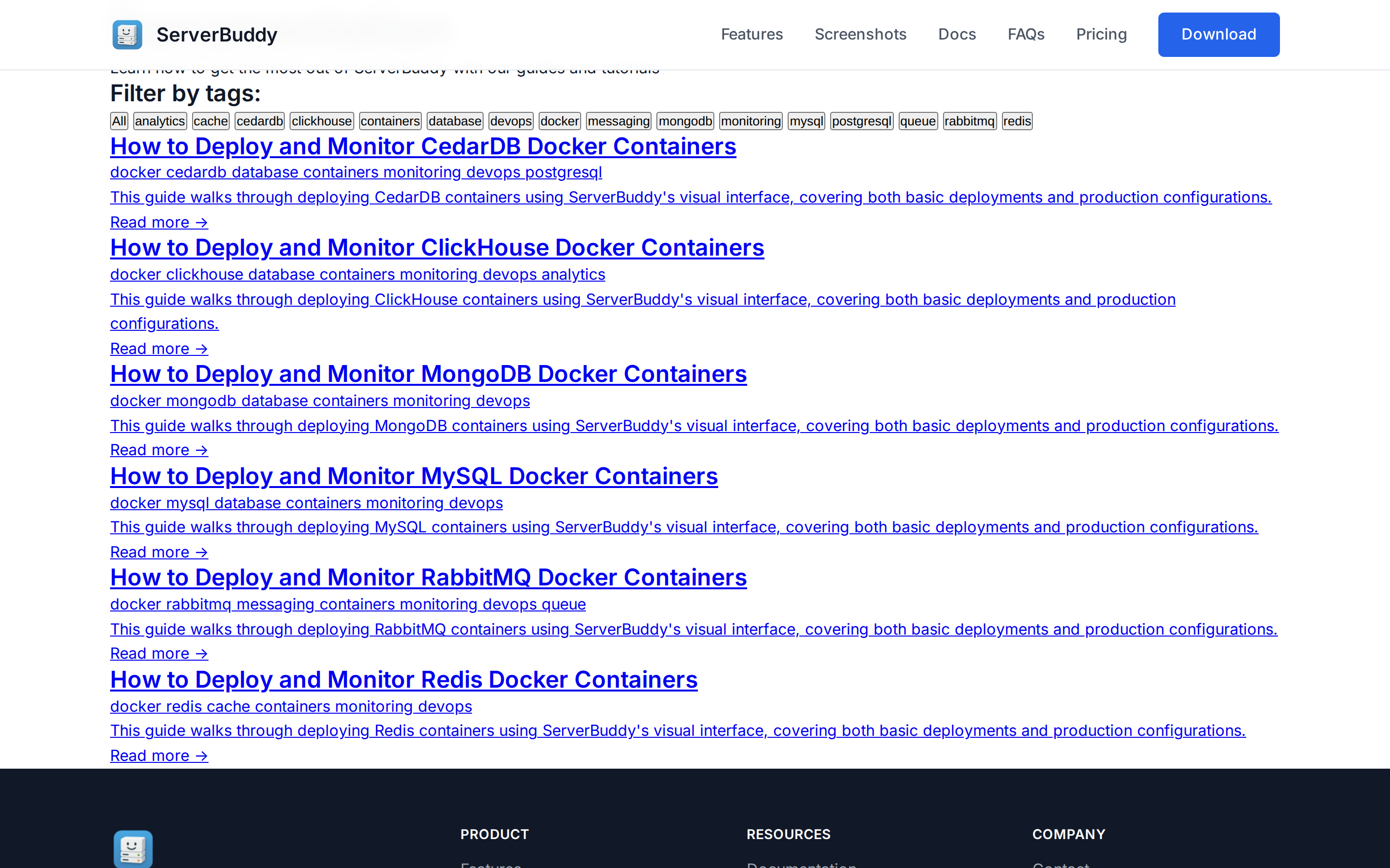 ServerBuddy — docs