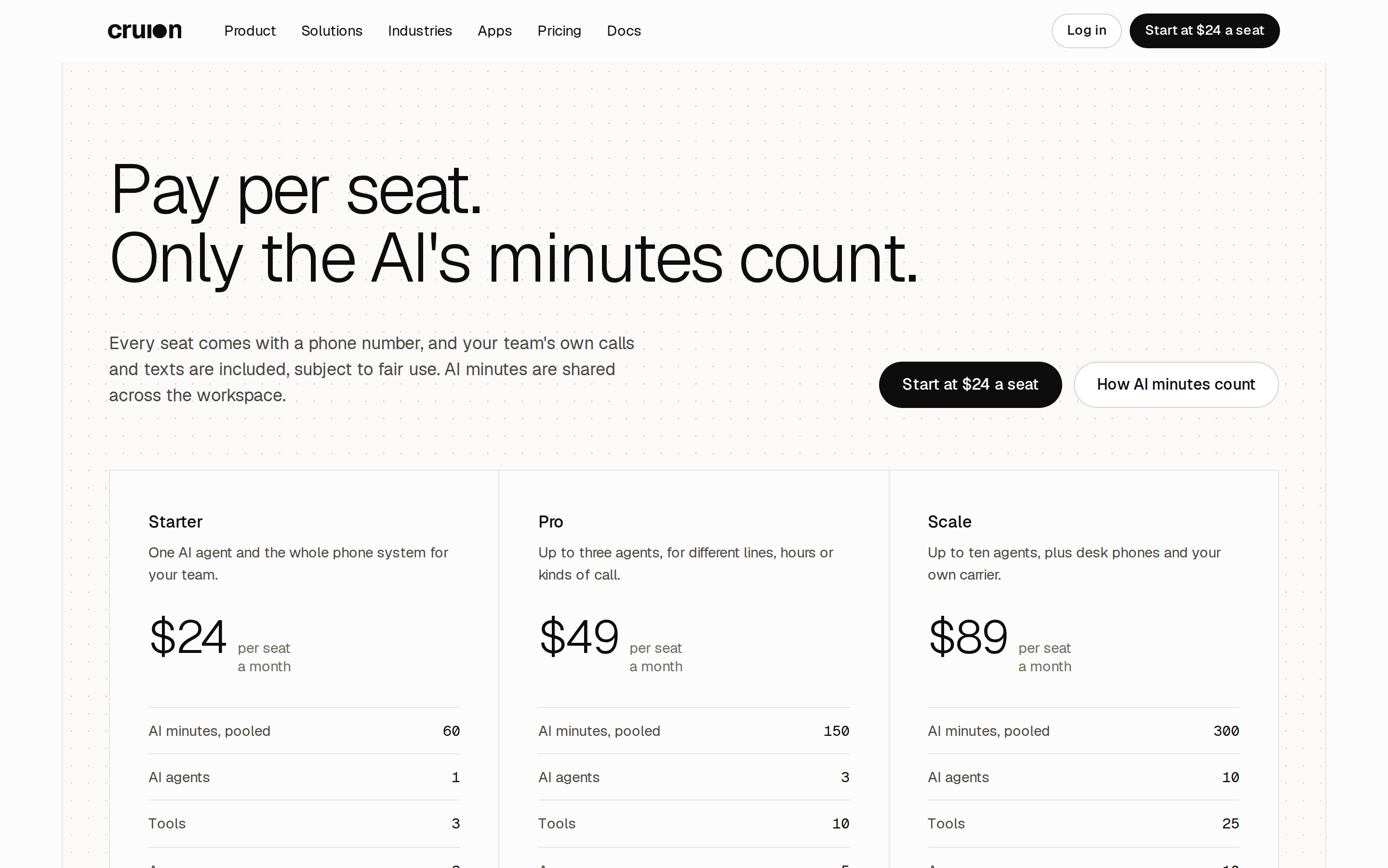 Crulon — pricing