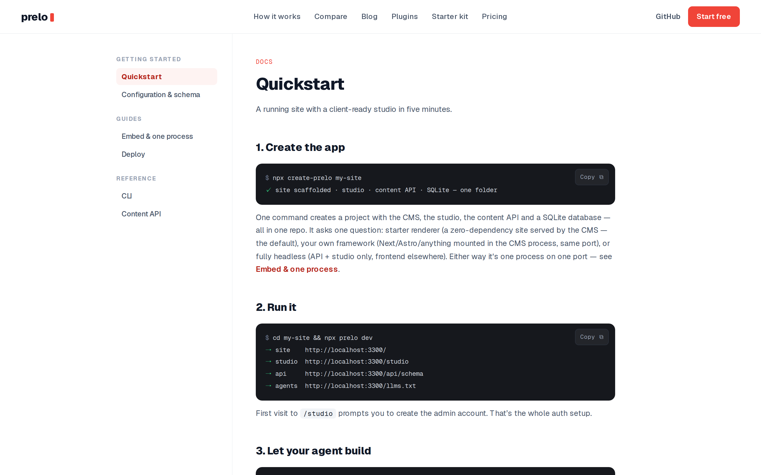 Prelo — docs