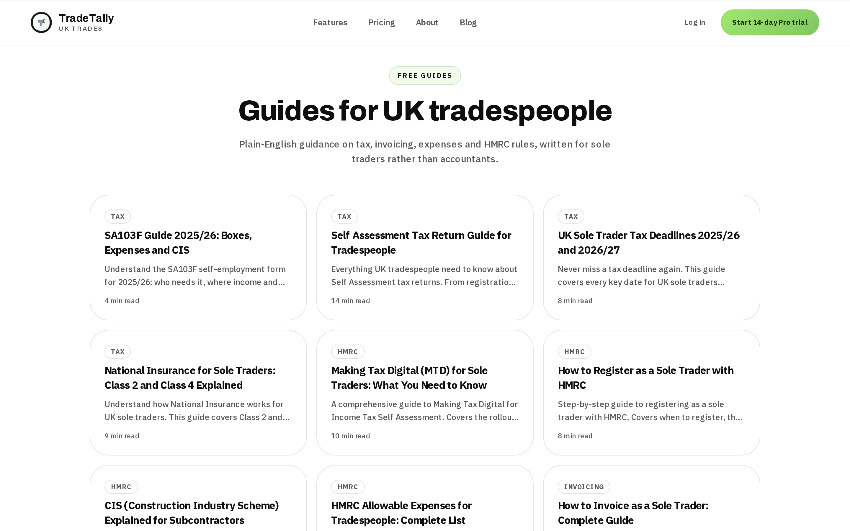 TradeTally — docs