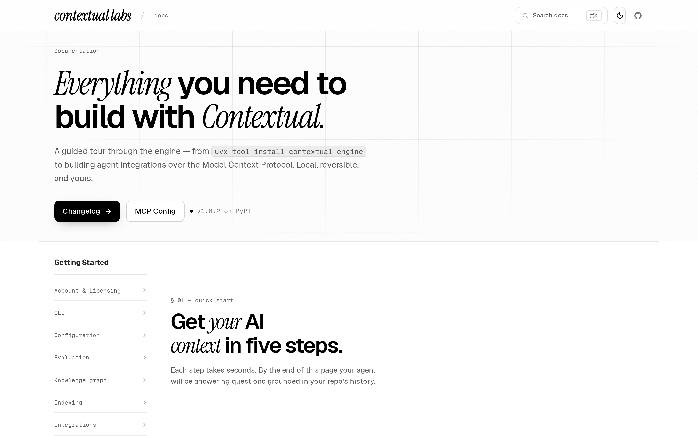Contextual — docs