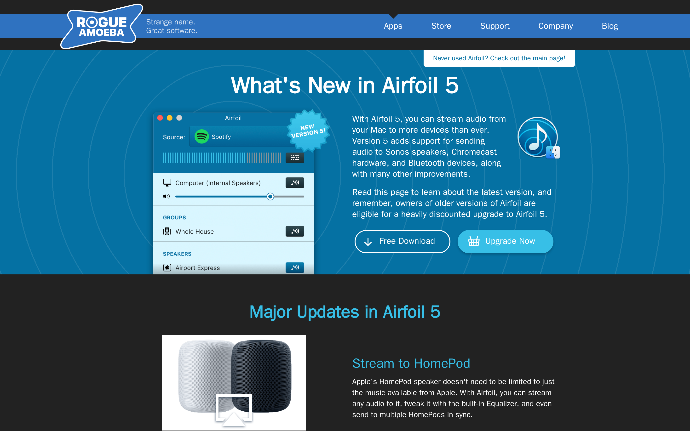 Airfoil — changelog