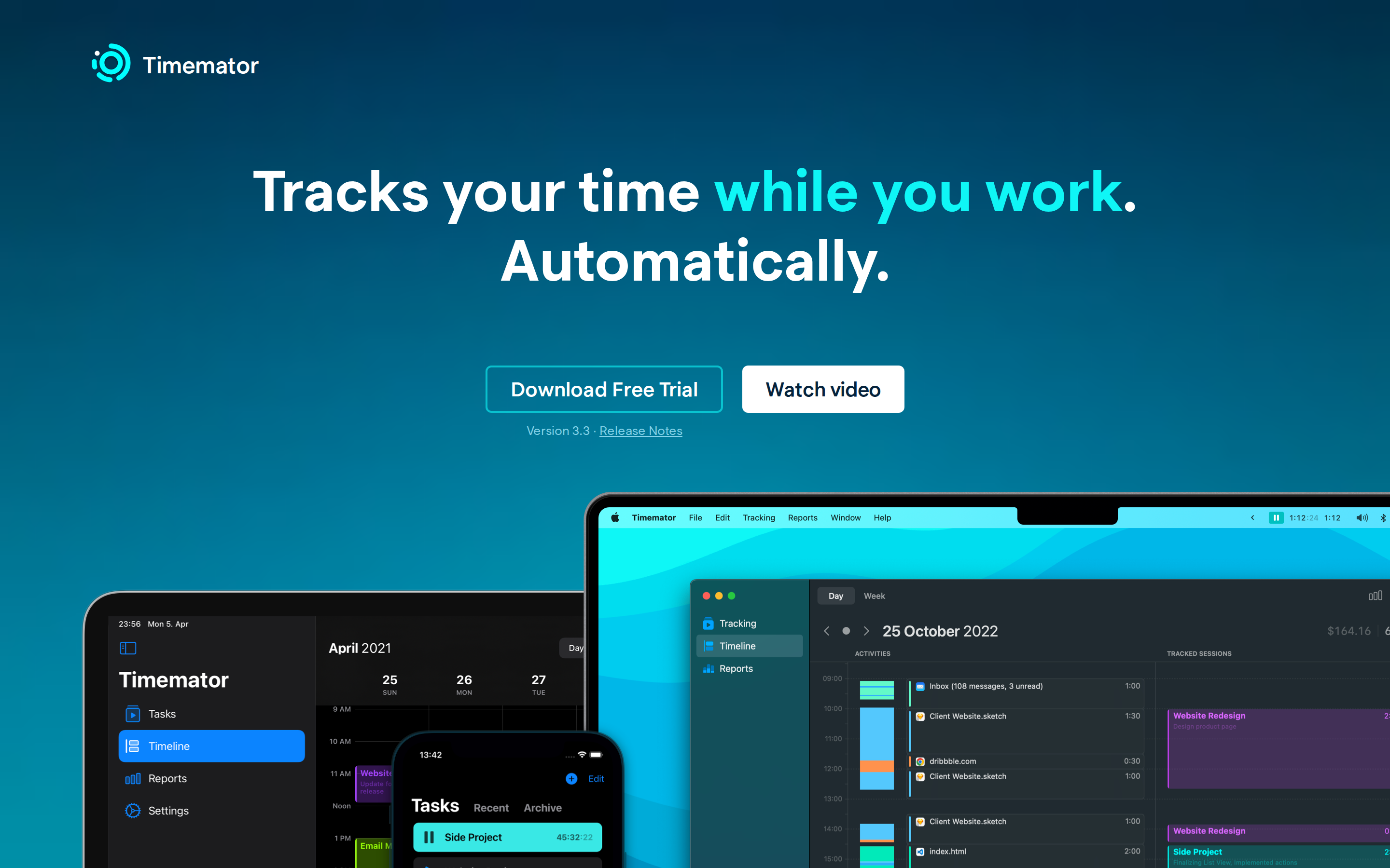 Timemator — hero