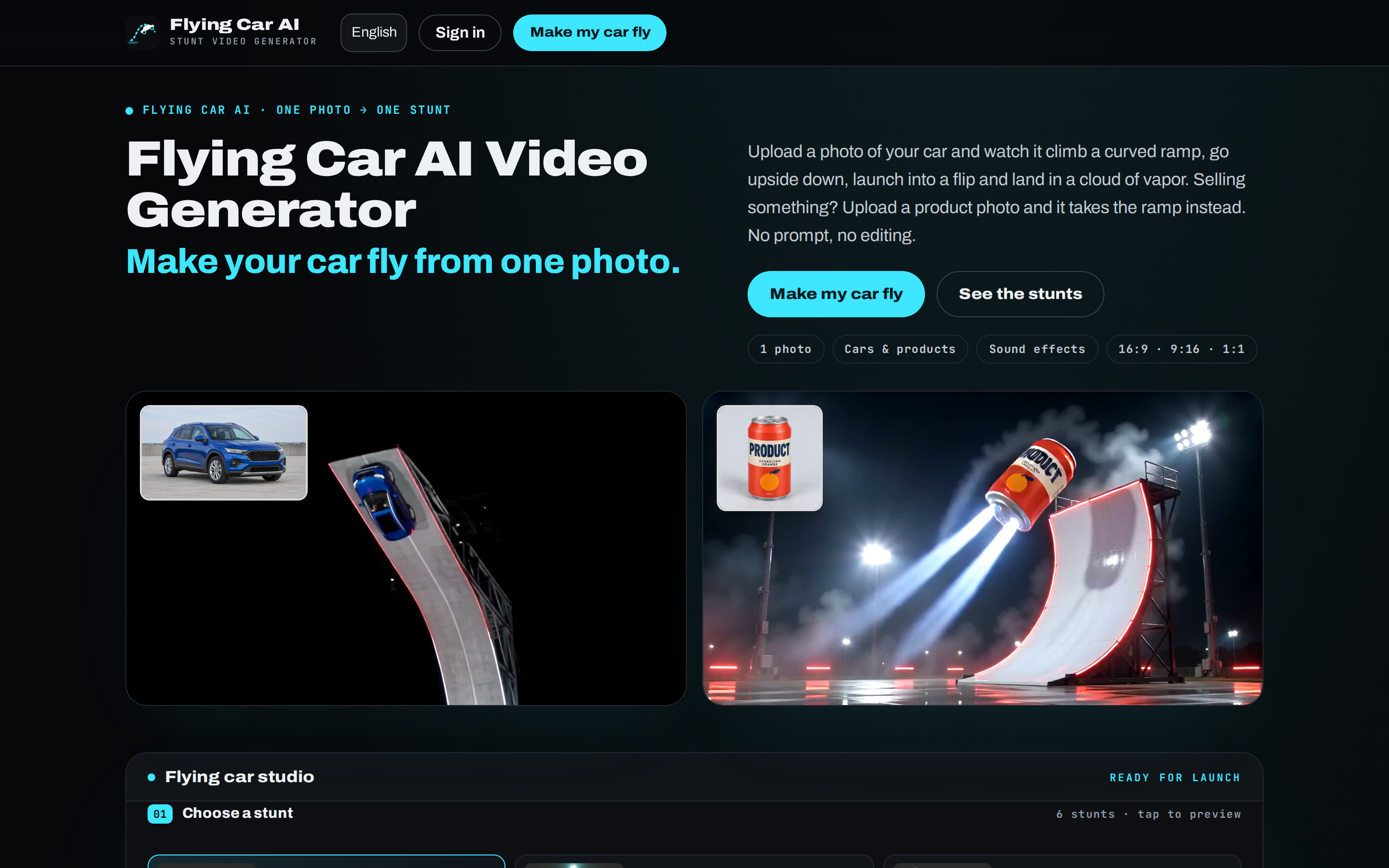 Flying Car AI — hero