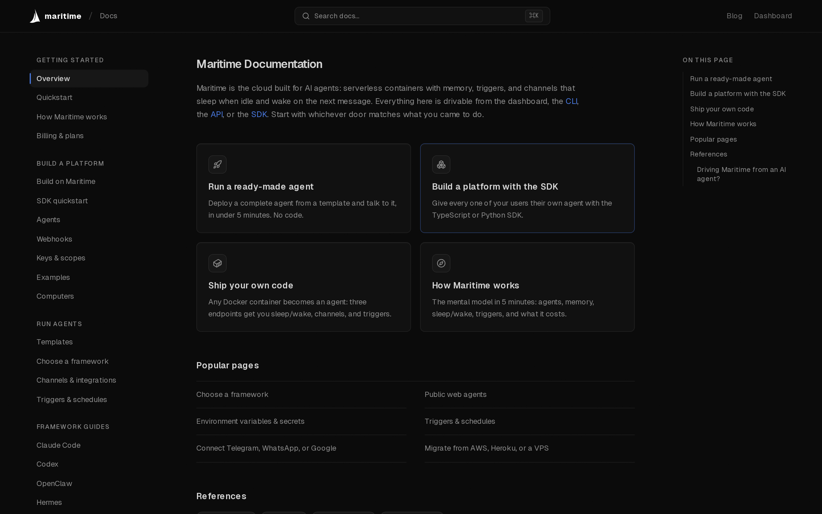 Maritime — docs