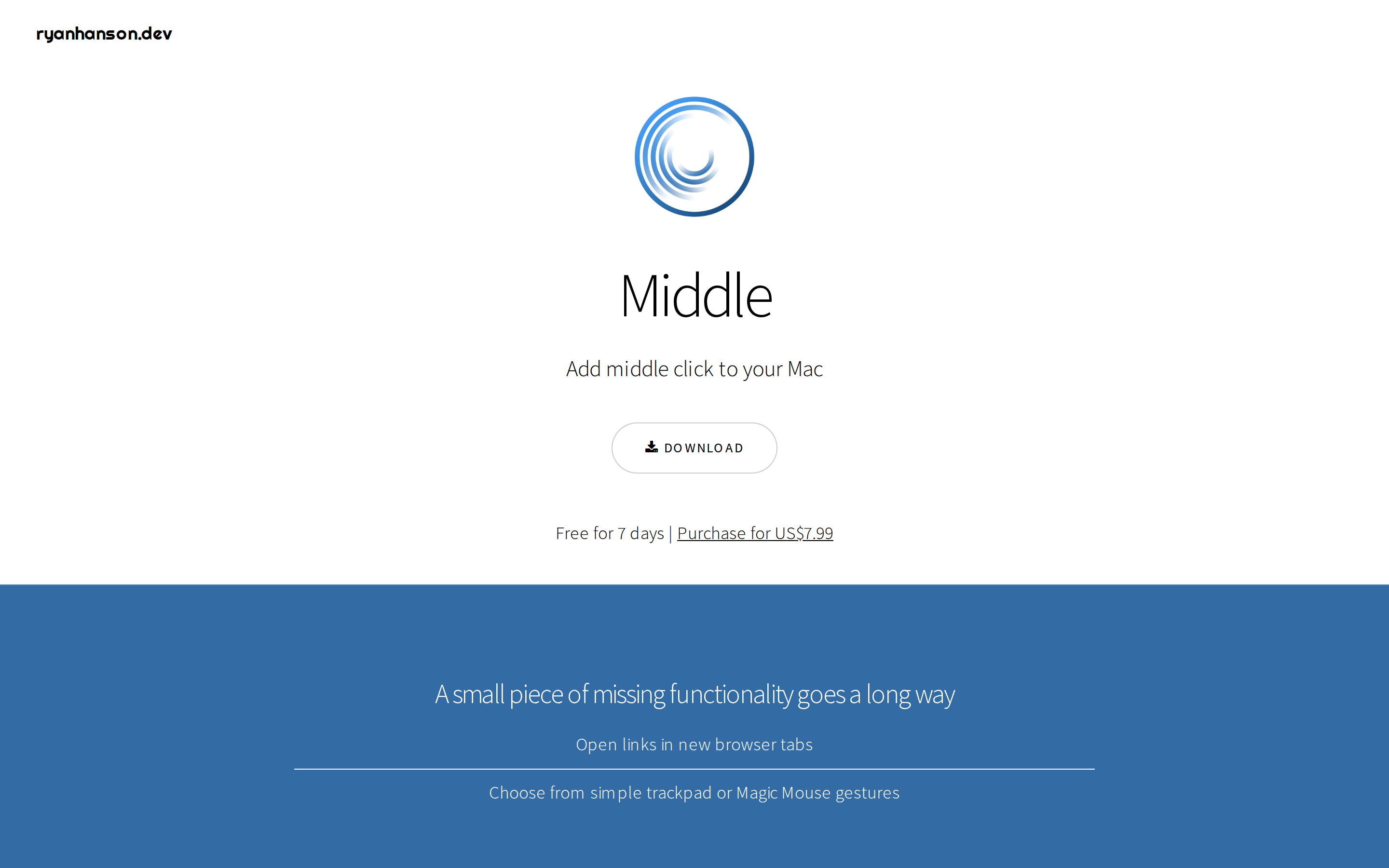 Middle Click — hero