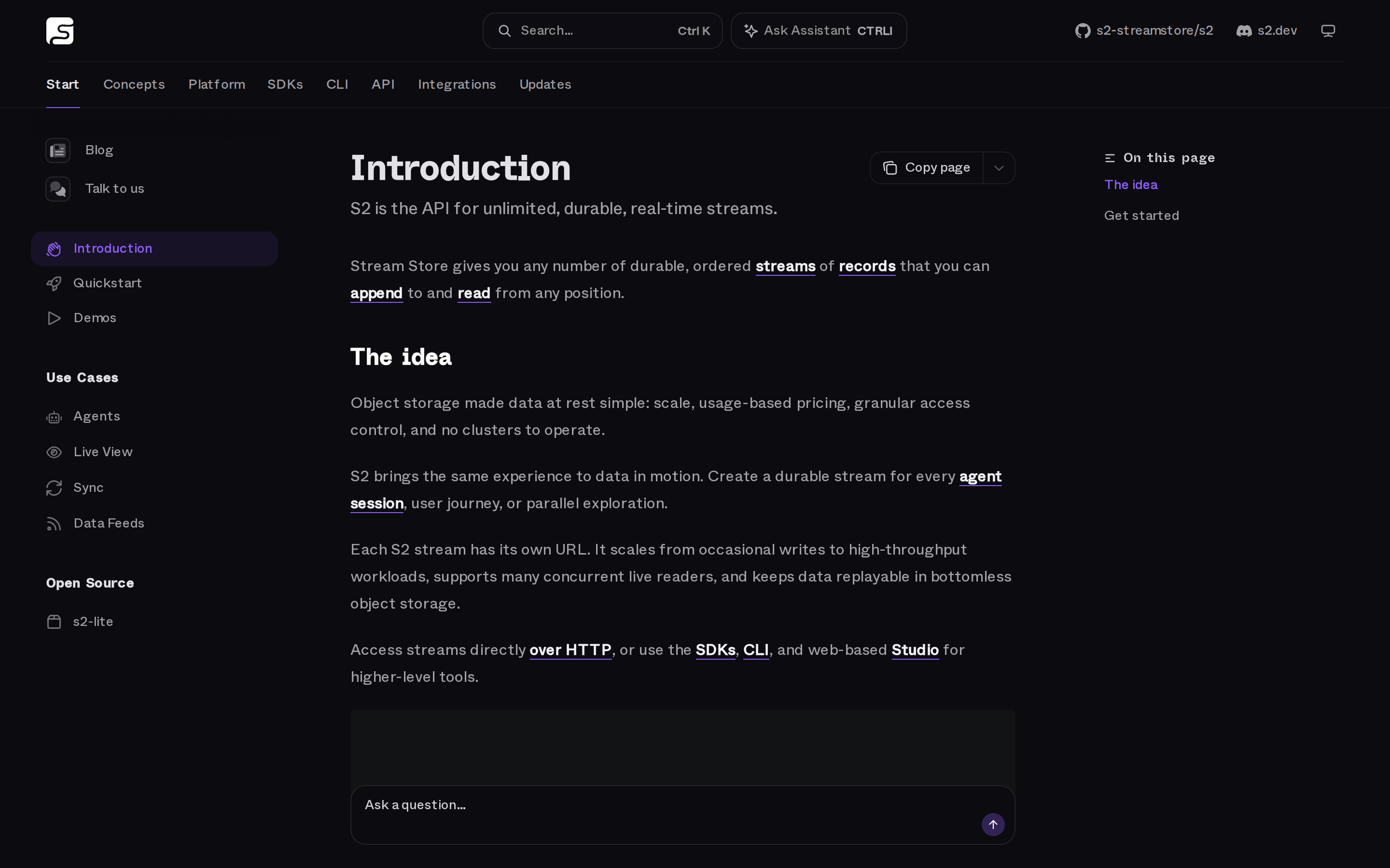 S2 — docs