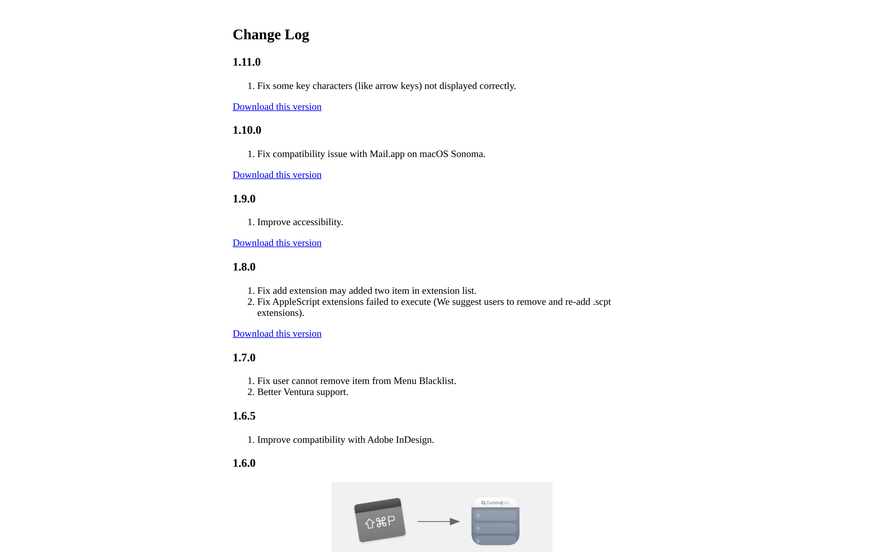 Paletro — changelog