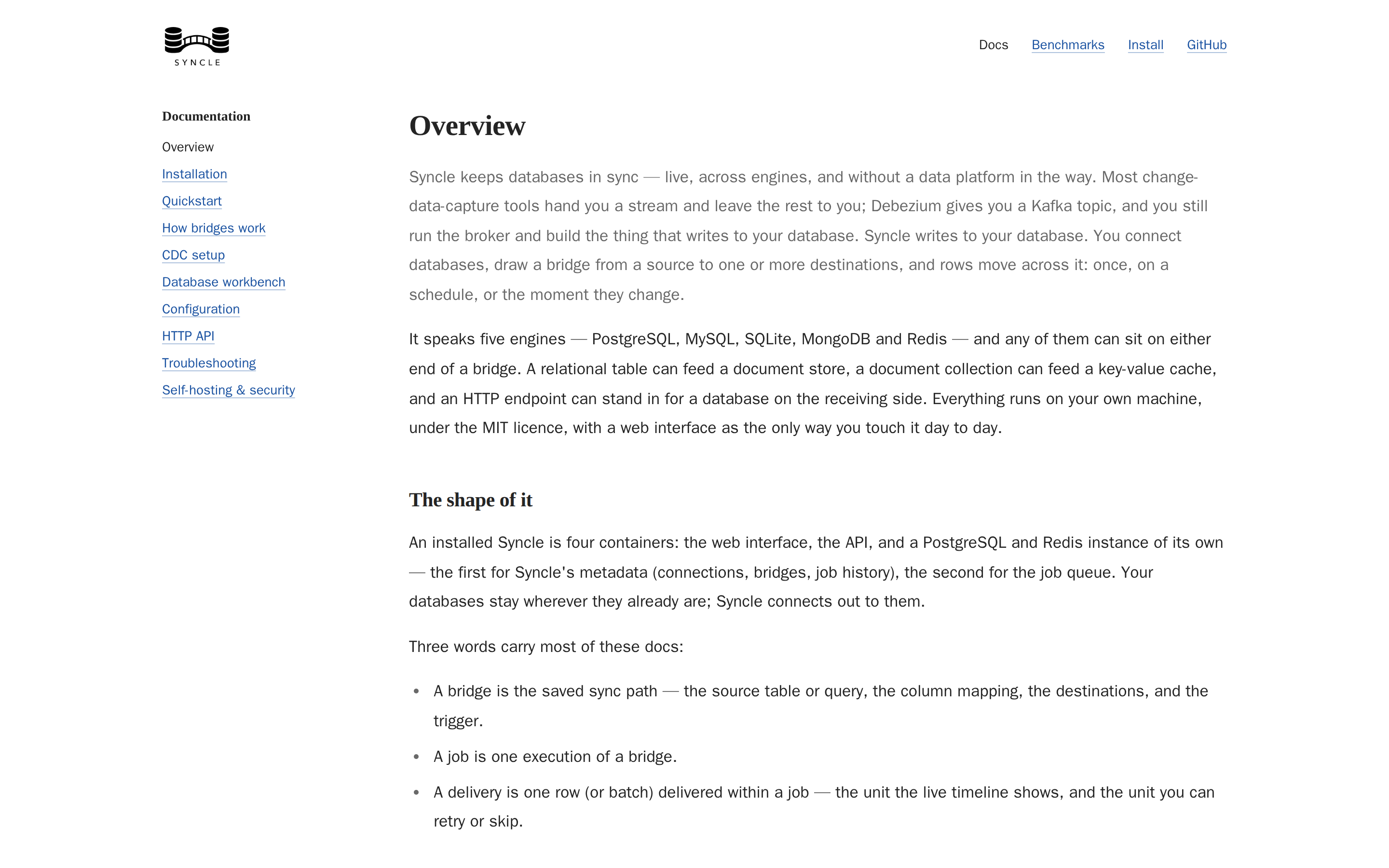 Syncle — docs