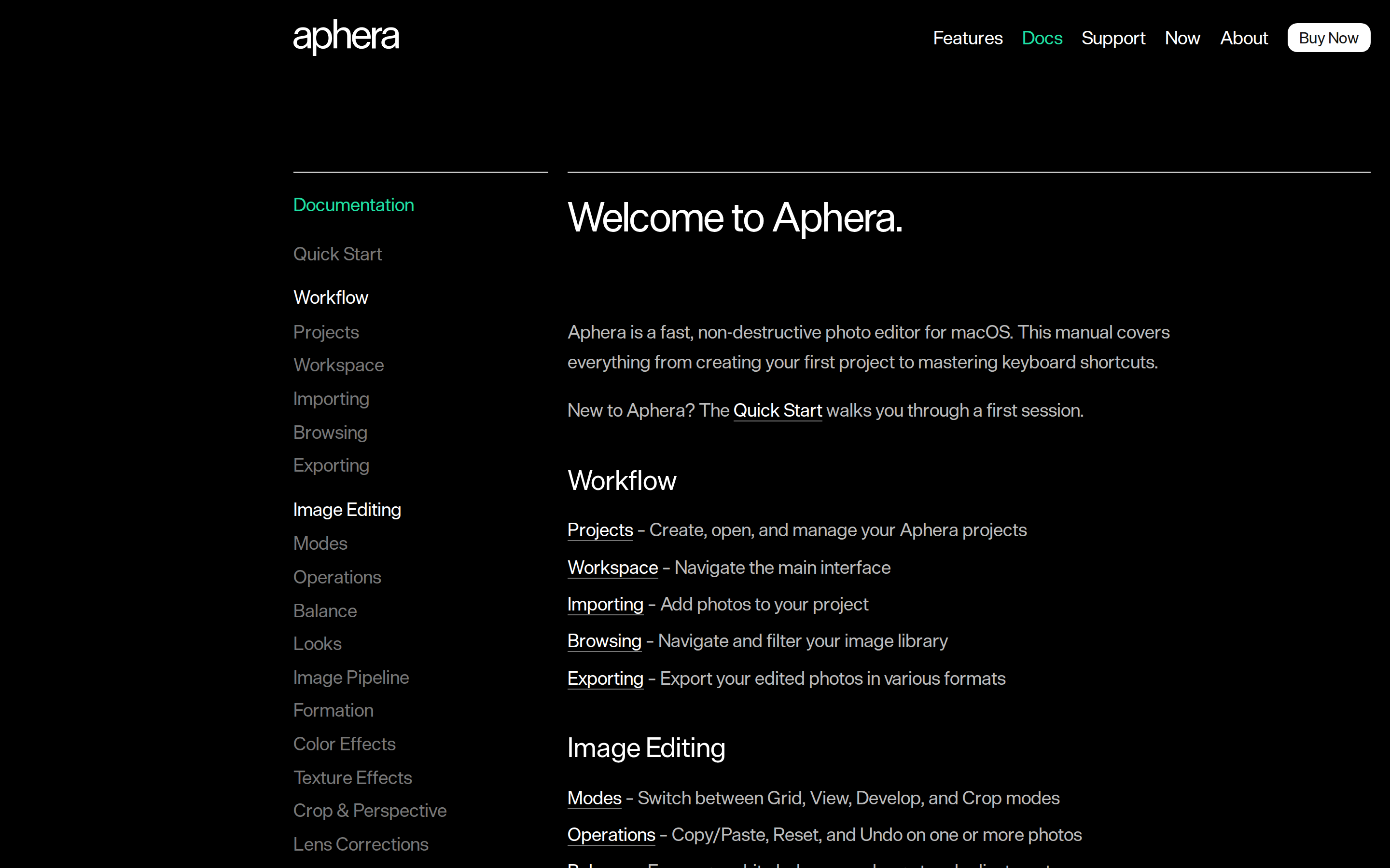 Aphera — docs