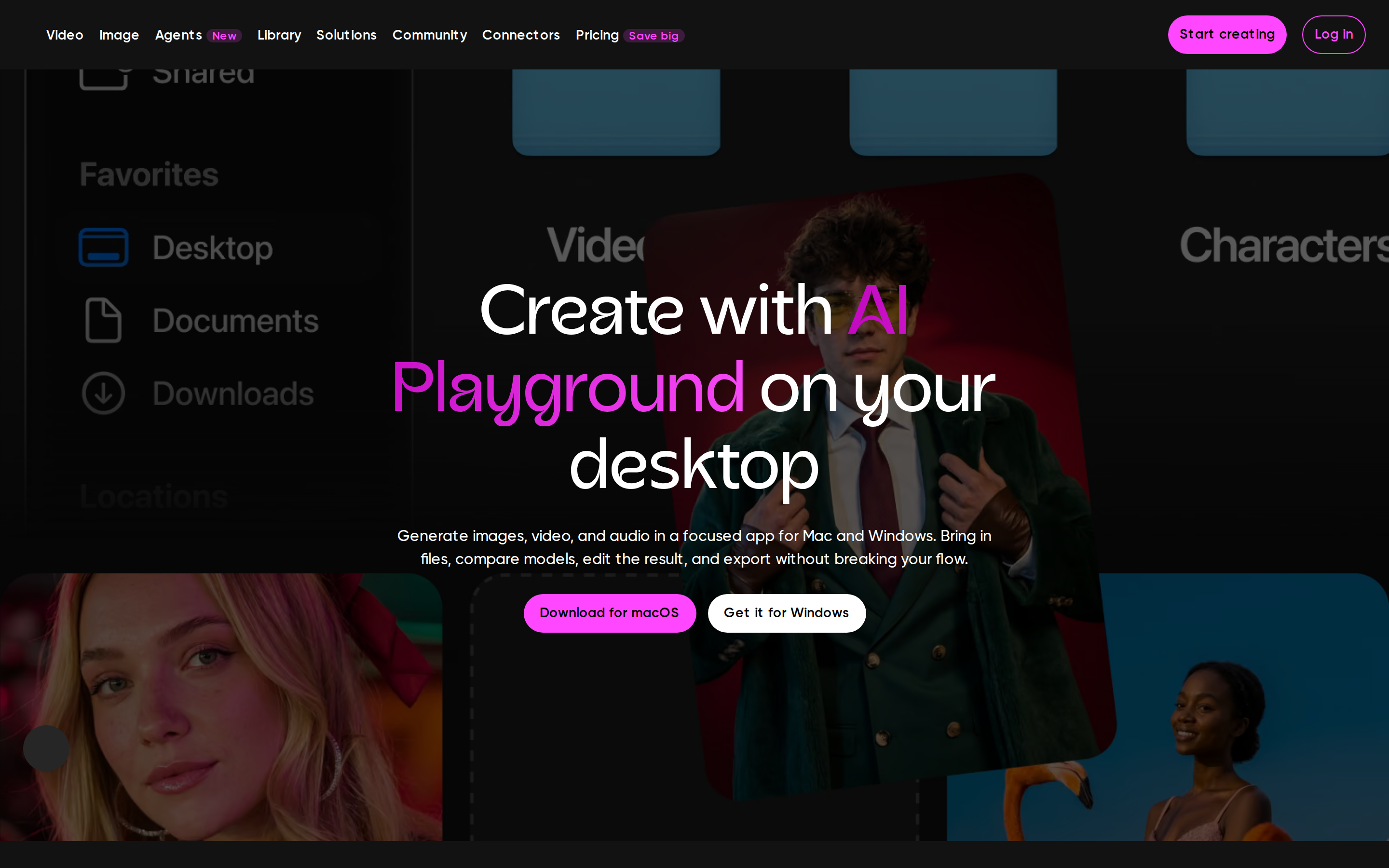 AI Playground — hero