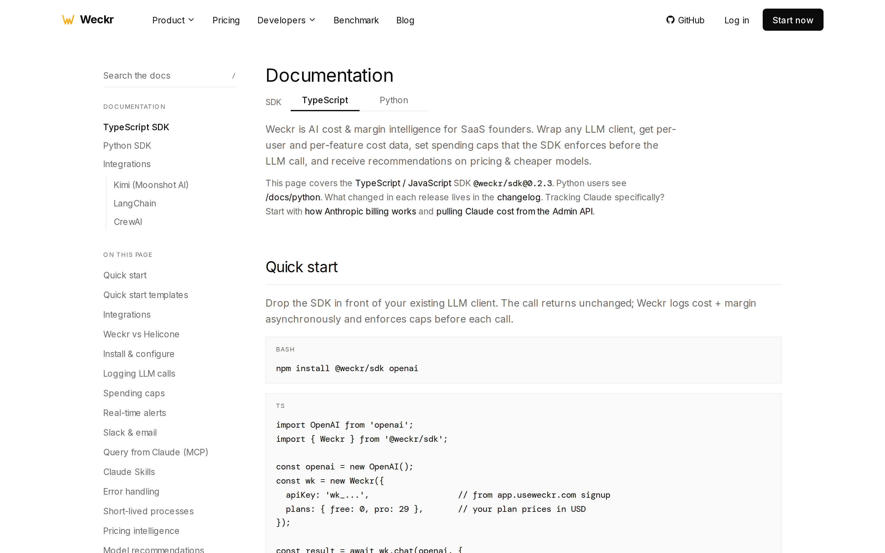 Weckr — docs