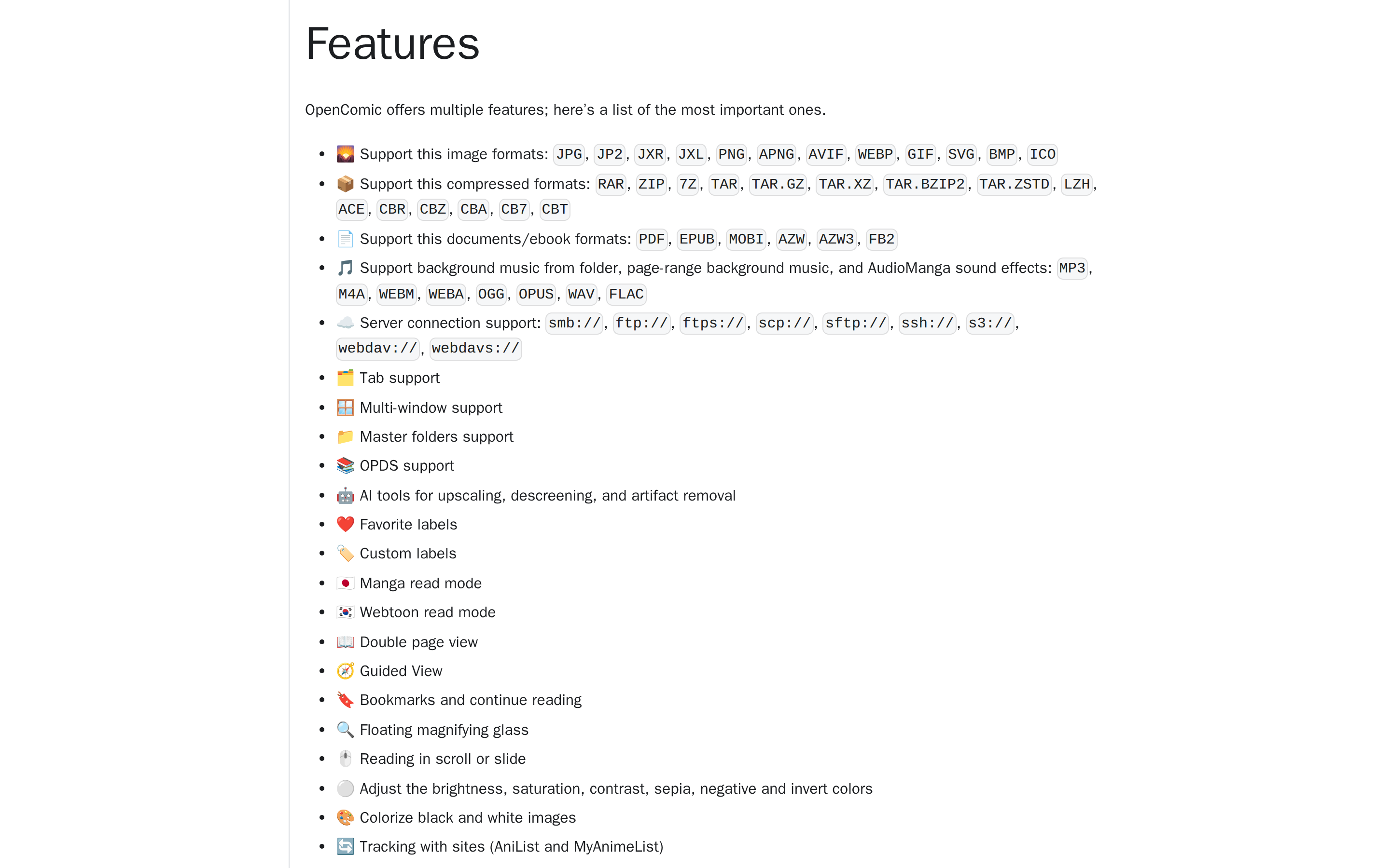 OpenComic — docs