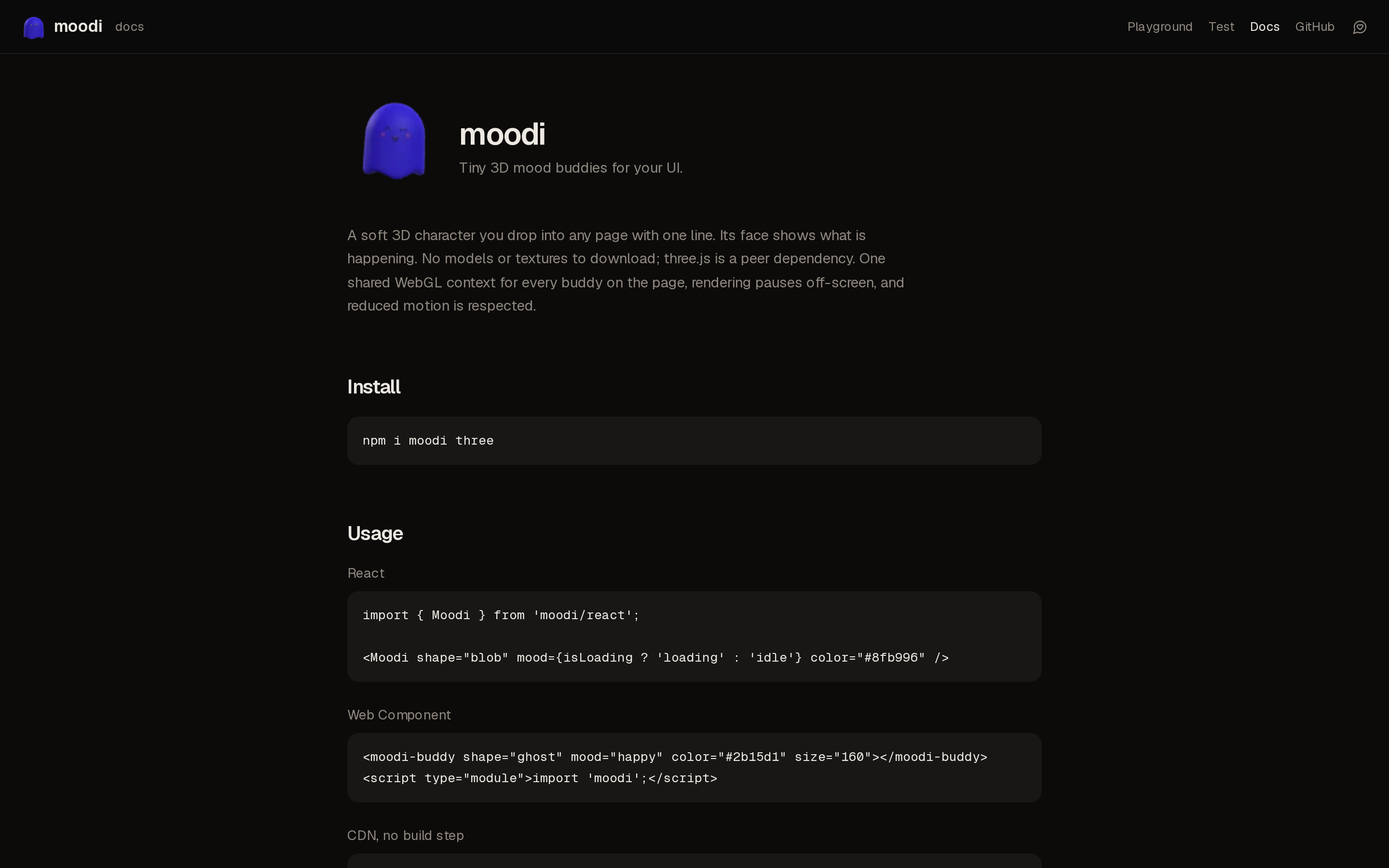 moodi — docs