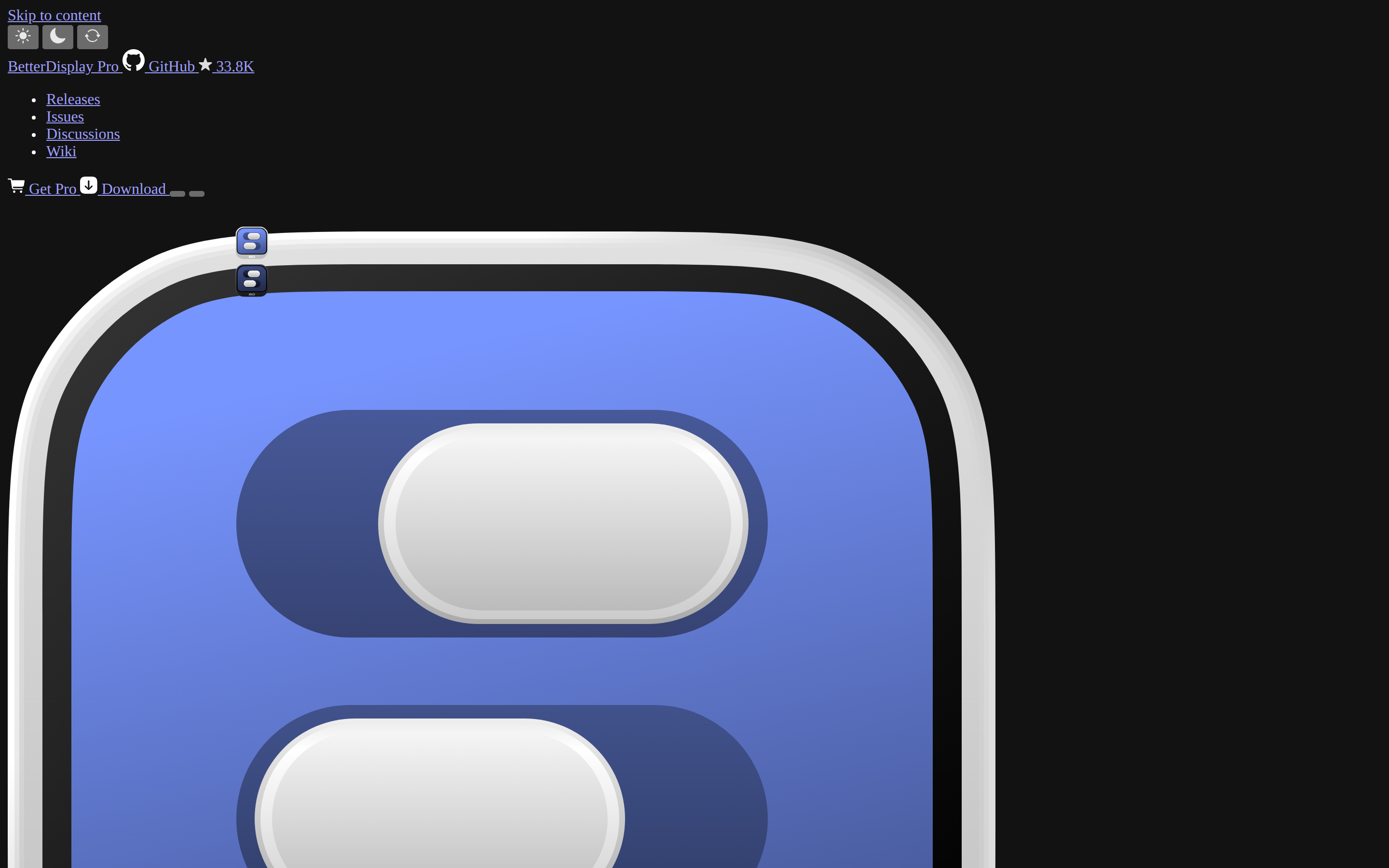 BetterDisplay Pro — hero