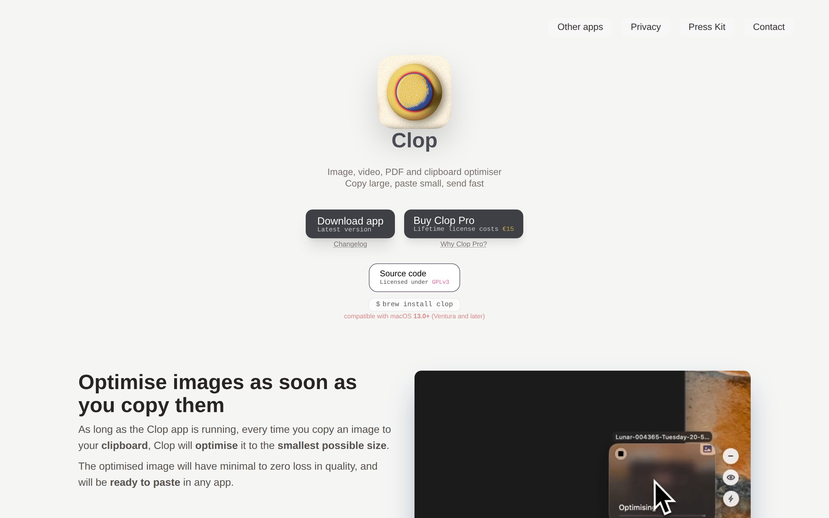 Clop — hero