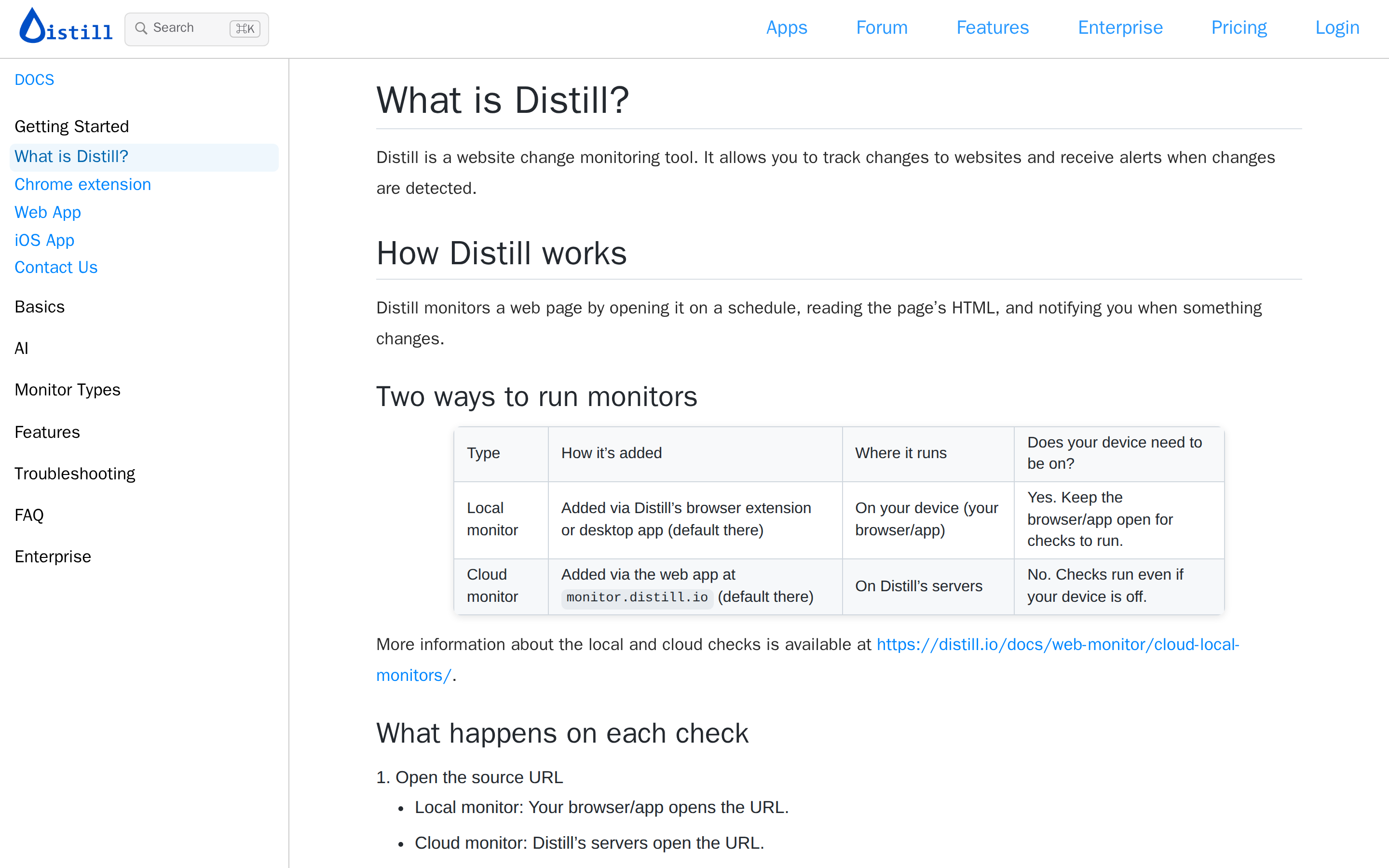 Distill — docs