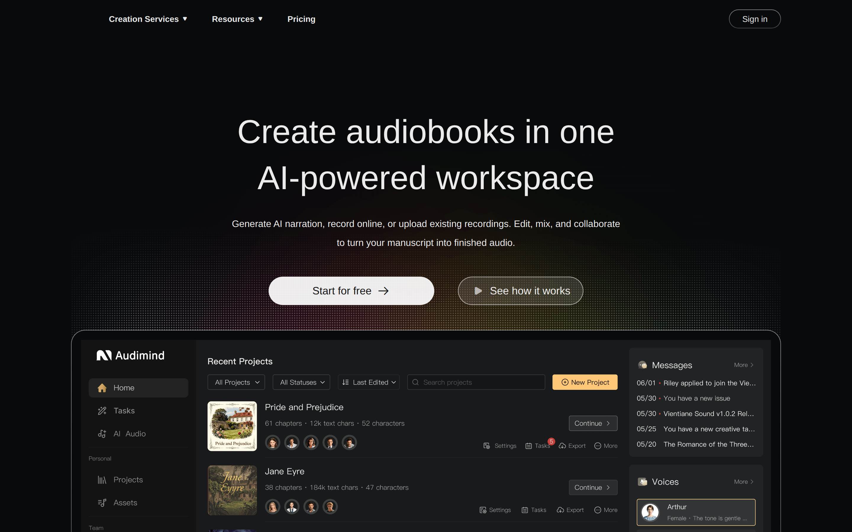 Audimind — hero