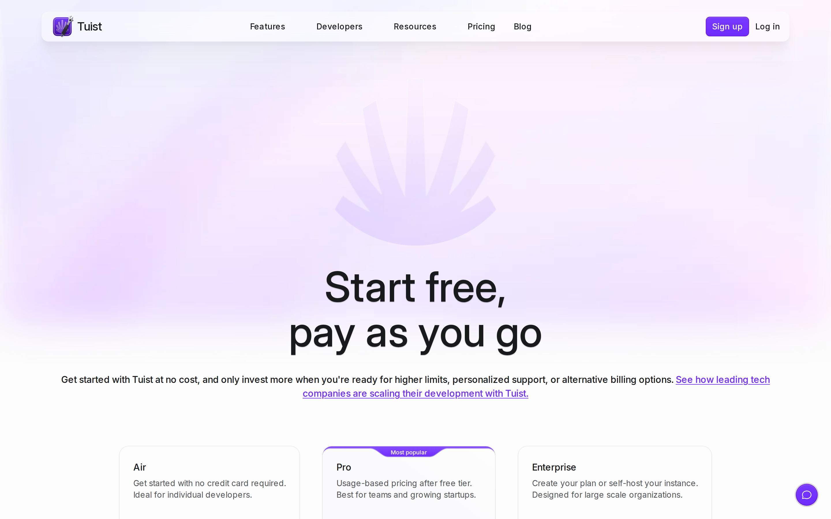 Tuist — pricing