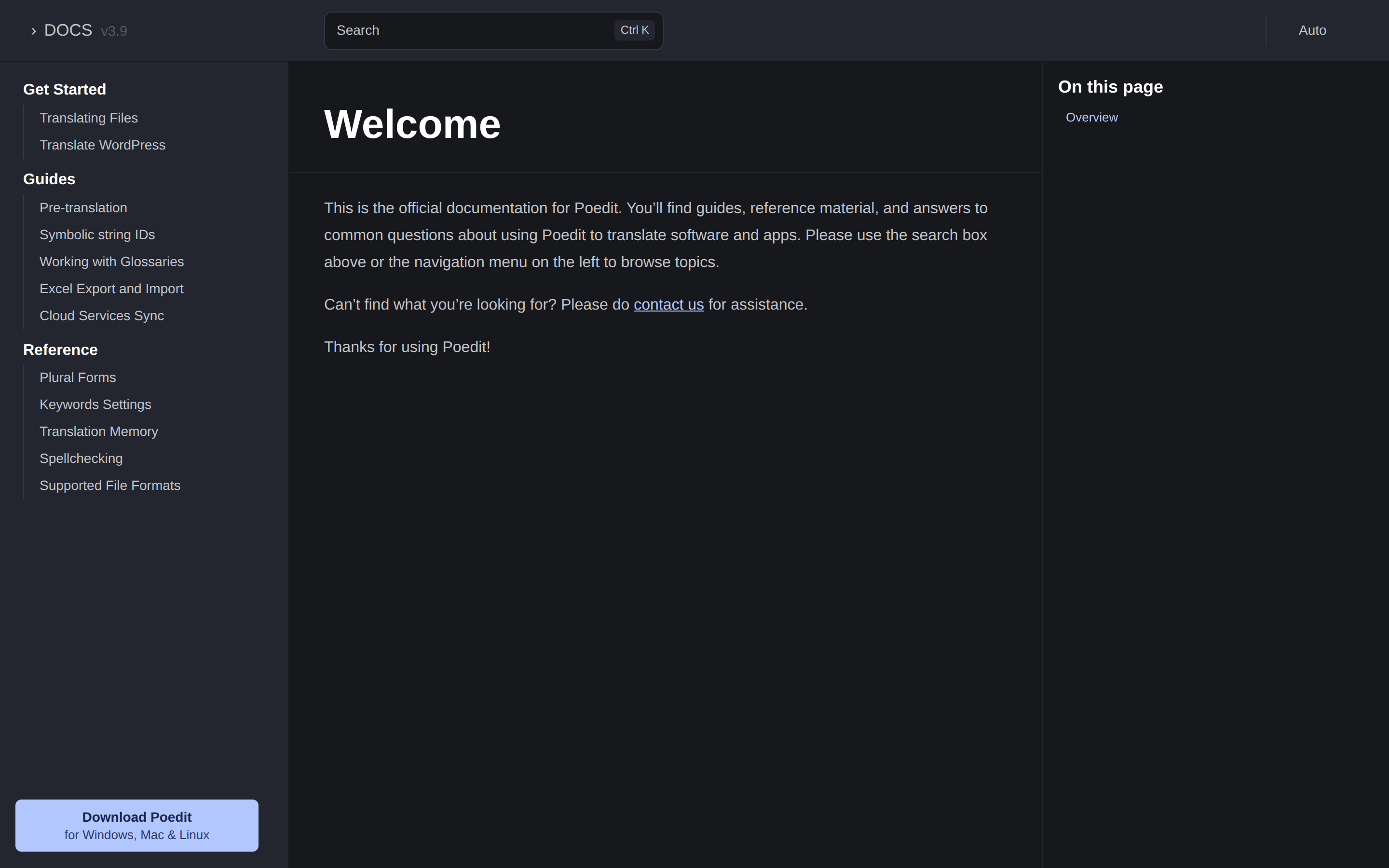 Poedit — docs