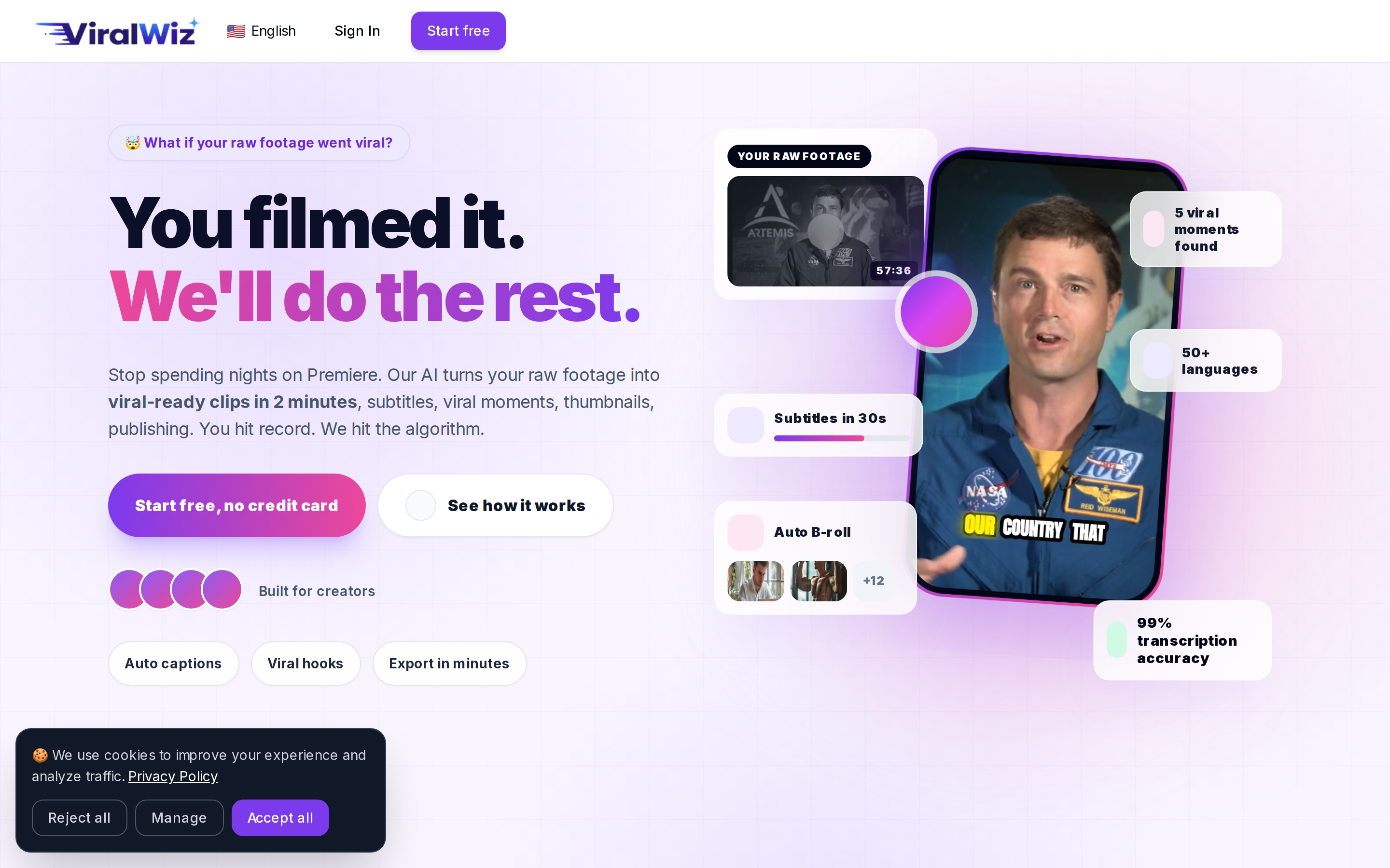 ViralWiz — hero