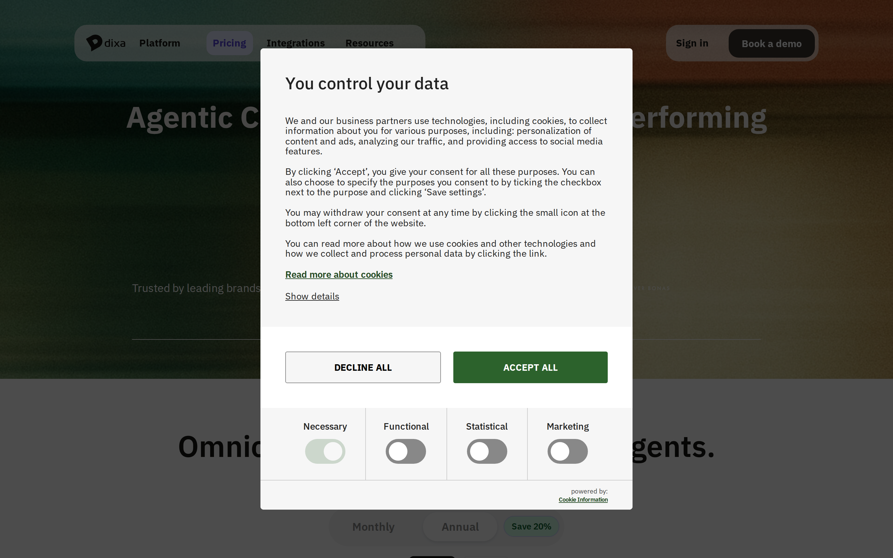 Dixa — pricing