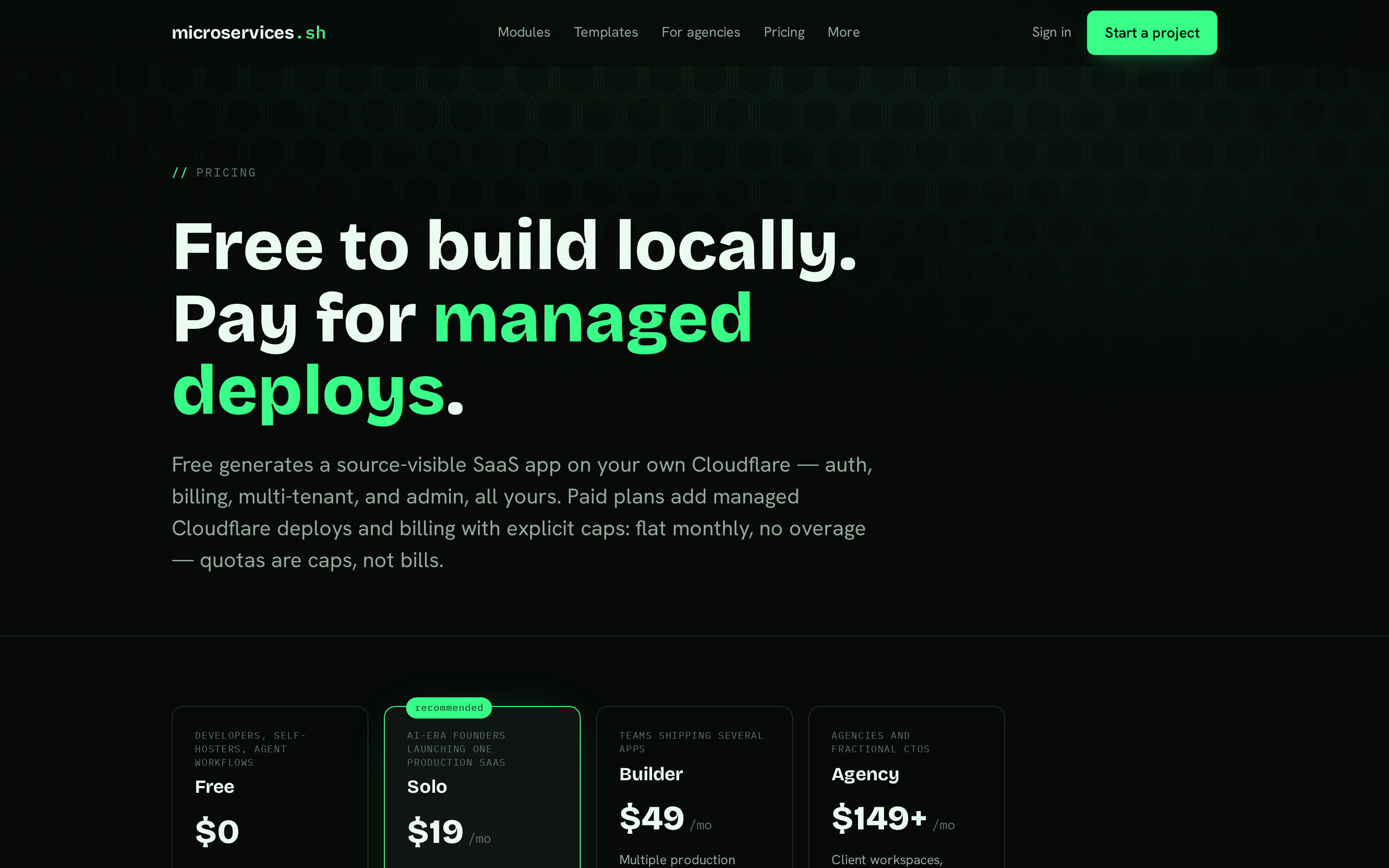 microservices.sh — pricing