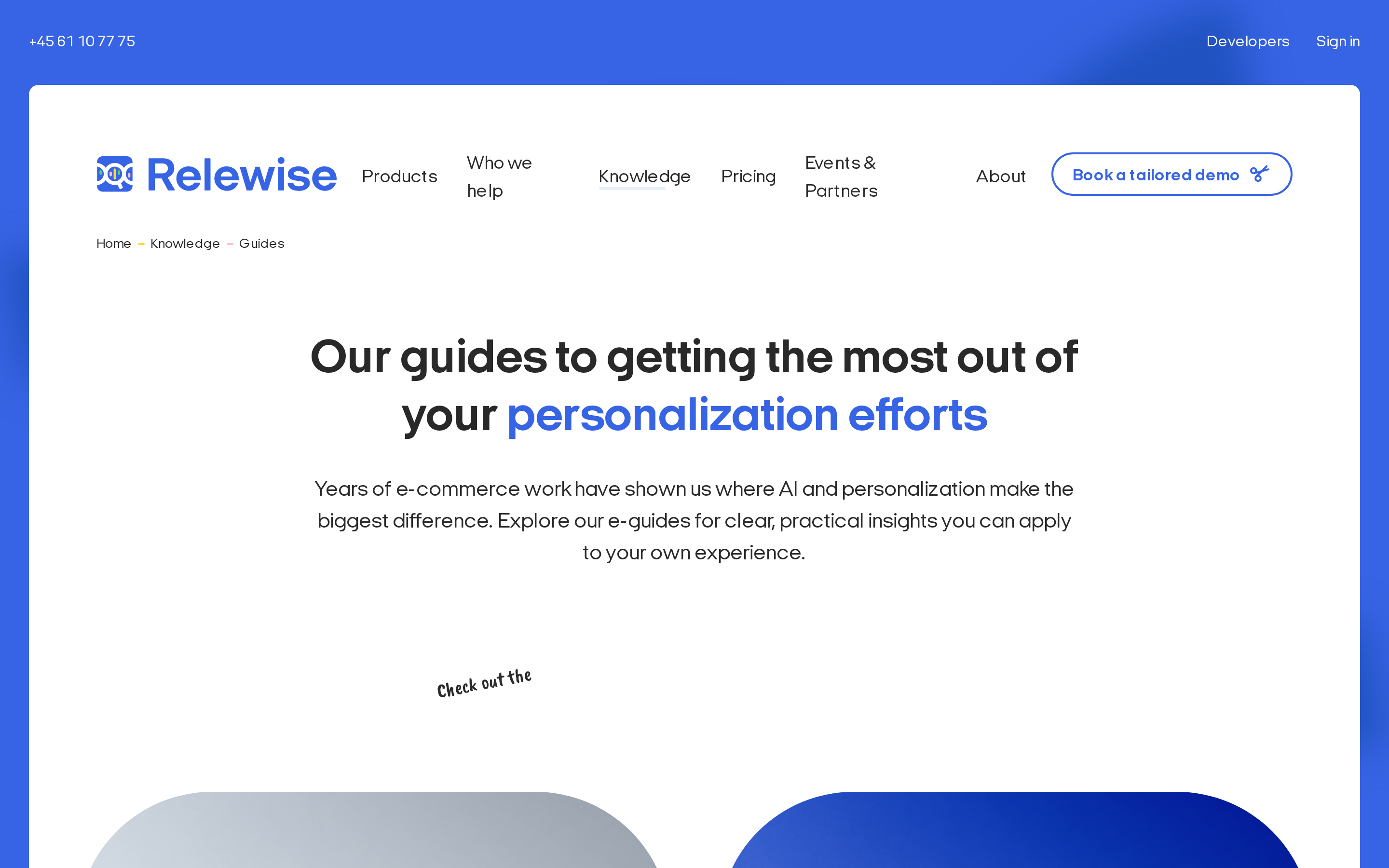 Relewise — docs