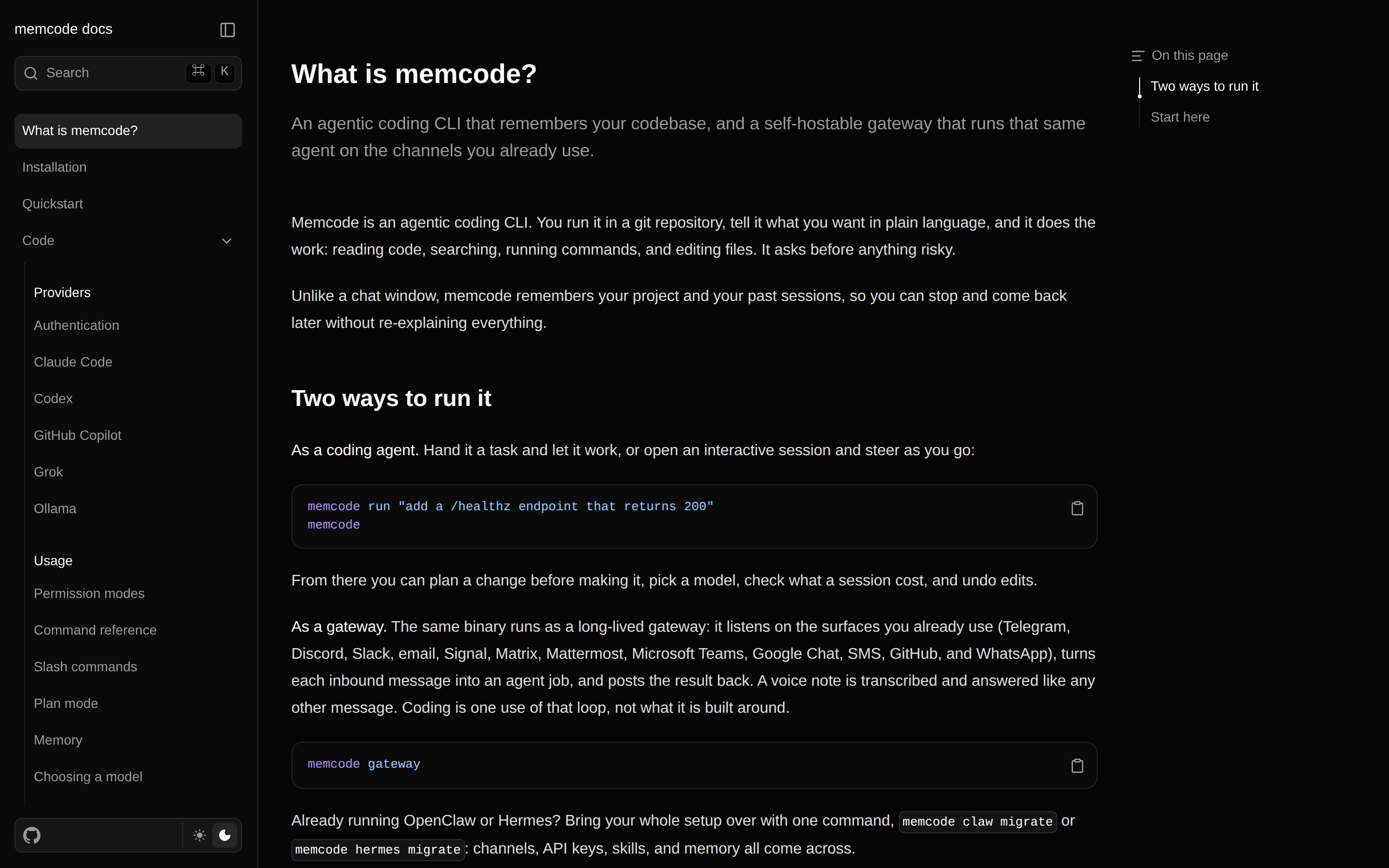 Code Review — docs
