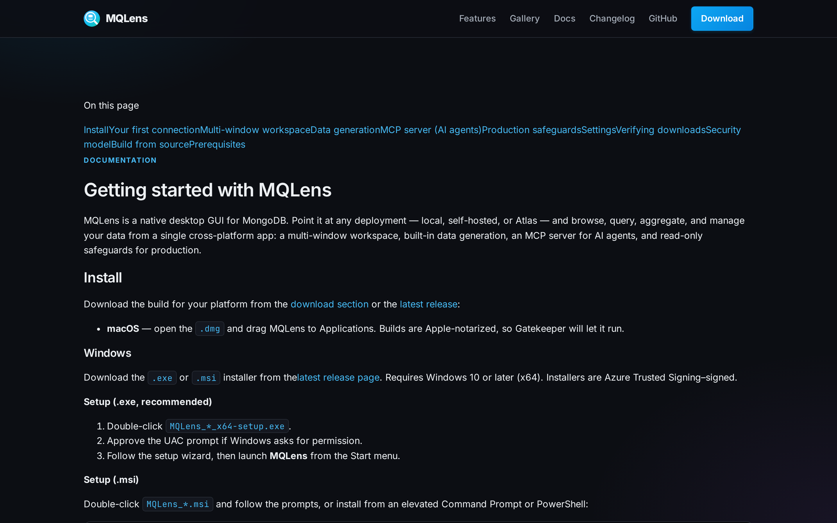 MQLens — docs