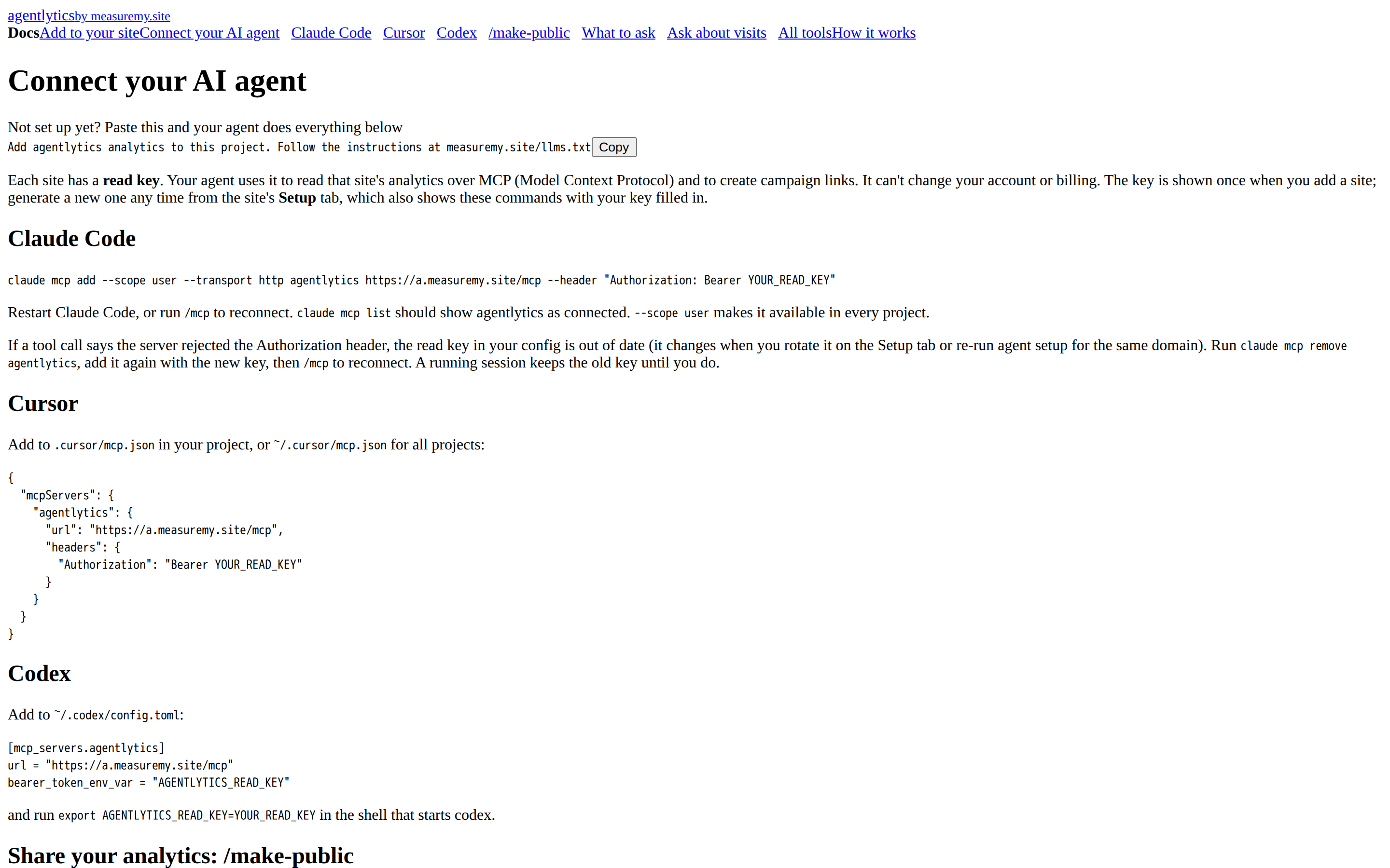 agentlytics — docs