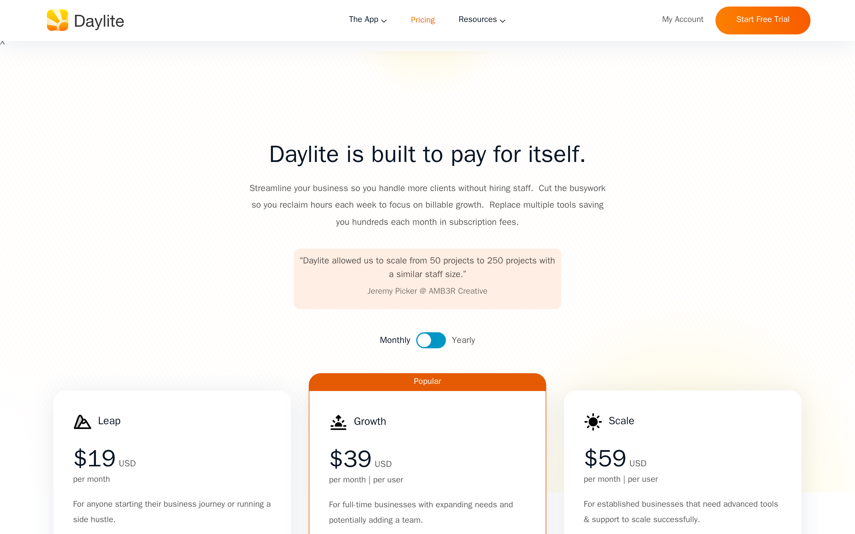 Billings Pro — pricing